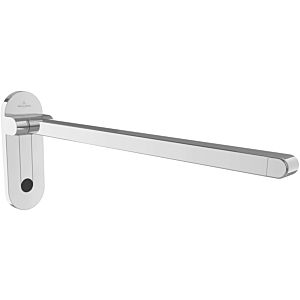 Villeroy and Boch Vicare design folding handle 92174161 65 cm with easy-click hanging Stainless Steel , match1 chrome-plated
