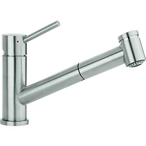 Como cuisine Villeroy et Boch match1 switch 927200LC 7.8 l/min, extractible, switch jet/douche, Inox solid