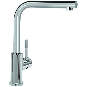 Villeroy & Boch kitchen mixer 966801LE 14 l / min,  flexible connection hoses, polished stainless steel