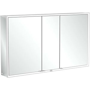 Villeroy and Boch My View Now mirror cabinet A4571300 130 x 75 x 16.8 cm, LED lighting, 3 doors, on / off switch