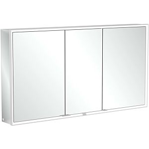 Villeroy and Boch My View Now mirror cabinet A4551400 140 x 75 x 16.8 cm, LED lighting, 3 doors, with sensor switch