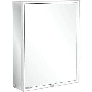 Villeroy and Boch My View Now mirror cabinet A4556R00 60 x 75 x 16.8 cm, stop on the right, LED lighting, 2000 door, with sensor switch