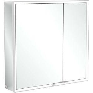 Villeroy and Boch My View Now mirror cabinet A4578000 80 x 75 x 16.8 cm, LED lighting, 2 doors, on / off switch