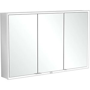 Villeroy and Boch My View Now built-in mirror cabinet A4561200 120 x 75 x 16.8 cm, LED lighting, 3 doors, with sensor switch