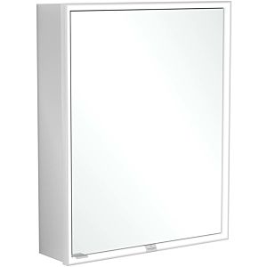 Villeroy and Boch My View Now mirror cabinet A4566R00 60 x 75 x 16.8 cm, stop on the right, LED lighting, 2000 door, with sensor switch