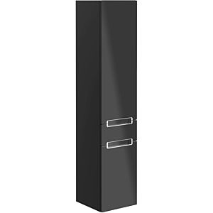 Villeroy & Boch Subway 2.0 cabinet A70810PD 35x165x37cm, right, chrome handle, black matt lacquer