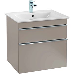 Villeroy and Boch Venticello vanity unit A92302VG 55.3 x 59 x 50.2 cm, handle white, truffle gray