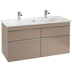 Villeroy and Boch Venticello vanity unit A92902VG 115.3 x 59 x 50.2 cm, handle white, truffle gray