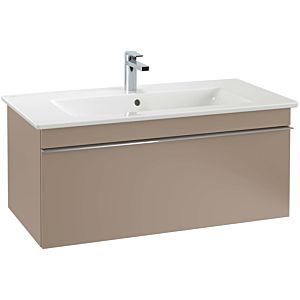 Villeroy and Boch Venticello vanity unit A93401DH 75.3 x 42 x 50.2 cm, chrome handle, Glossy White