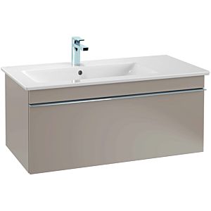Villeroy and Boch Venticello vanity unit A93501DH 95.3 x 42 x 50.2 cm, chrome handle, Glossy White