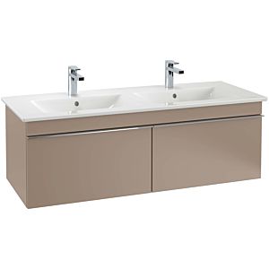 Villeroy and Boch Venticello vanity unit A93902VG 125.3 x 42 x 50.2 cm, handle white, truffle gray