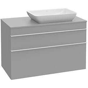Venticello Villeroy et Boch vasque A94305E8 95,7 x 60,6 x 50,2 cm, lavabo à droite, poignée en cuivre, White Wood
