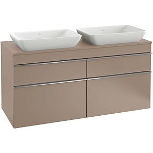 Villeroy and Boch Venticello vanity unit A94401FP 125.7 x 60.6 x 50.2 cm, chrome handle, Glossy Grey