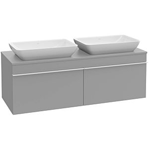 Villeroy and Boch Venticello vanity unit A94905DH 125.7 x 43.6 x 50.2 cm, copper handle, Glossy White