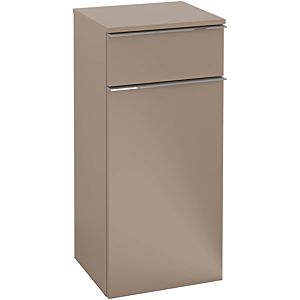 Villeroy and Boch Venticello side cabinet A95001FP 40.4 x 86.6 x 37.2 cm, left, handle chrome, Glossy Grey