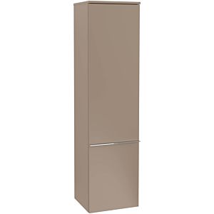 Villeroy and Boch Venticello cabinet A95101VG 40.4 x 154.6 x 37.2 cm, left, handle chrome, truffle gray