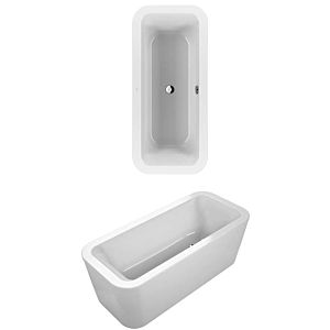 Villeroy &amp; Boch Loop &amp; Friends bathtub BA180LFS7PDV01 Square Duo, 180x80cm, white, free-standing, square