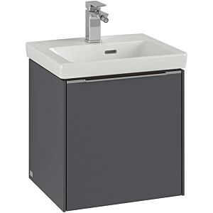 Villeroy and Boch Subway 3.0 vanity unit C58200VF 42.3x42.9x37.75cm, hinge right / handle aluminum glossy, pure white