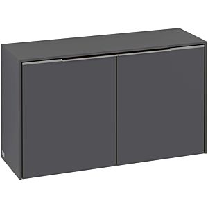 Villeroy and Boch Subway 3.0 sideboard C60001VF 80.5x42.3x25.6cm, handle Volcano black, pure white