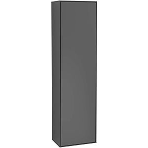 Villeroy and Boch Finion cabinet F48000PH 41.8x151.6x27cm, hinged left, Glossy Black Lacquer