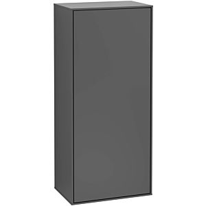 Villeroy and Boch Finion side cabinet F56000GM 41.8x93.6x27cm, hinged left, Olive Matt Lacquer
