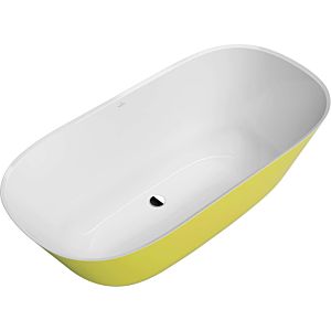 Villeroy and Boch Theano bathtub Q155ANH7F2BCVRW 155 x 75 cm, free-standing, apron Color on Demand, stone white