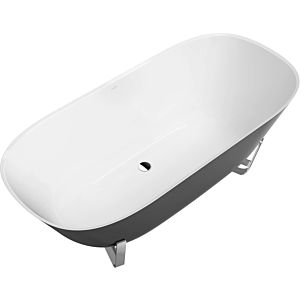 Villeroy and Boch Antheus bathtub Q175ANH7F4BCVRW 175 x 80 cm, free-standing, apron Color on Demand, stone white