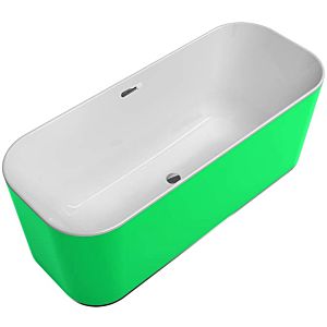 Villeroy & Boch Finion freestanding bathtub 177FIN7A1BCV101 170x70cm, design ring, apron Color on Demand, white, chrome