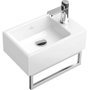 Villeroy & Boch Memento Handtuchhalter 874934D7 Edelstahl hochglanz poliert, für Handwaschbecken