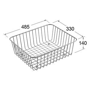Villeroy and Boch wire basket 8K3100K1 to Subway 60XL