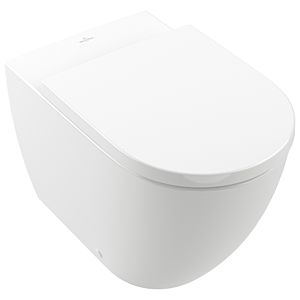 Villeroy und Boch Subway 3.0 Stand-Tiefspül-WC 4671T001 37x60cm, TwistFlush, spülrandlos, weiß