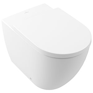 Villeroy und Boch Subway 3.0 Stand-Tiefspül-WC 4671T0RW 37x60cm, TwistFlush, spülrandlos, stone white C-plus