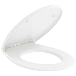 Villeroy and Boch O.novo Compact WC seat 8M43S101 white, with quick release / soft closing, hinges Stainless Steel
