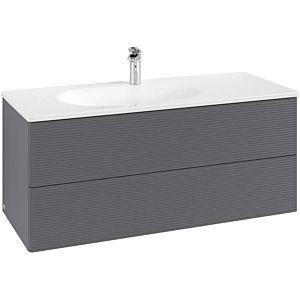 Villeroy &amp; Boch Antao vanity unit 1188x504x493mm L06100GK with lighting with structure FK/AP: GK/-