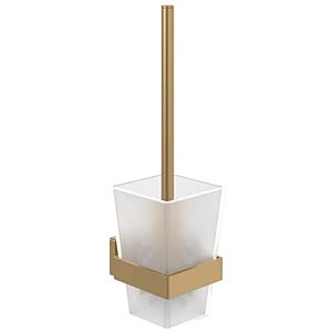 Villeroy and Boch Elements Striking toilet brush set TVA15201700076 94x340x118mm, frosted glass, with toilet brush, brushed gold