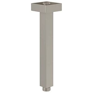 Villeroy &amp; Boch Universal Showers shower arm TVC00045454064 square, ceiling mounting, brushed nickel black