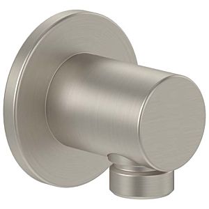 Villeroy &amp; Boch Universal Showers wall elbow TVC00045600064 round, wall mounting, brushed nickel black