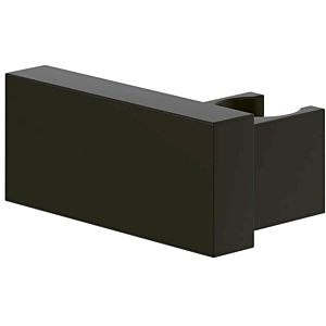Villeroy &amp; Boch Universal Showers hand shower bracket TVC000459000K5 square, wall mounting, matt black