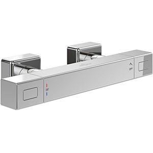 Villeroy &amp; Boch Universal Taps &amp; Fittings shower thermostat TVS00001800061 square, wall mounting, chrome