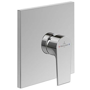 Villeroy and Boch Liberty final installation set TVS10700400061 concealed single lever shower fitting, wall mounting, chrome
