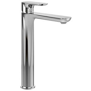 Villeroy and Boch O.novo single lever basin mixer TVW10410511061 raised, with push-open waste set, chrome