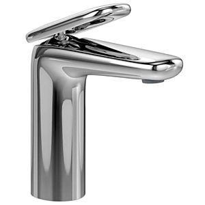 Villeroy and Boch Antao basin mixer TVW11100300061 with push-open waste set, chrome