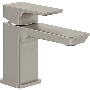 Villeroy and Boch Subway 3.0 single lever basin mixer TVW11200100164 without pop-up waste, brushed nickel black