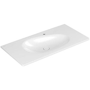 Villeroy &amp; Boch Antao vanity washbasin 1000x500mm square 4A76ABR1 1HL. with reduced ÜL. White alpine cplus