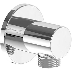 Villeroy &amp; Boch universal showers wall elbow TVC00045600061 round, wall mounting, chrome