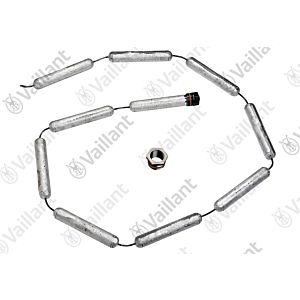 Vaillant chain anode, with reducer. G1-G3/4 106482 Vaillant no. 106482