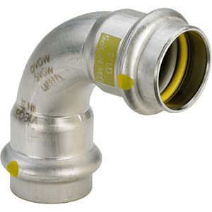Viega Sanpress Inox G coude 485795 18 mm, 90°, acier inoxydable, SC-Contur