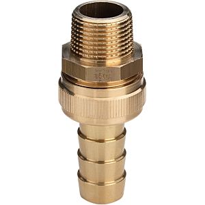 Viega standpipe screw connection 104498 R 1/2 x 1/2&quot; x G 3/4, brass, conical sealing