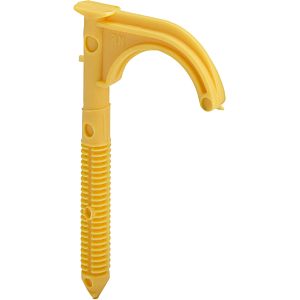 Viega Sanfix drive-in tube bracket 193485 16 / 20x8x60mm, for tube in protective tube, yellow RAL 1004