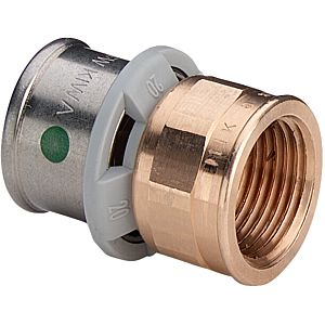 Viega adaptateur Sanfix -P 566432 25 mm x Rp 3/4, avec SC-Contur, bronze